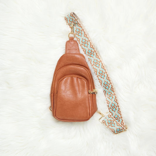 Myla Cross Sling Vegan Leather