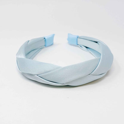 Online only Satin Silk Braid Headband