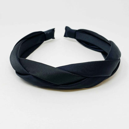 Online only Satin Silk Braid Headband