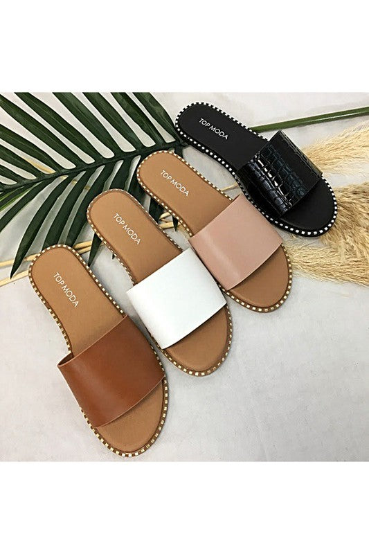 SLIDE SANDALS