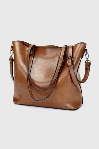 Adored Leather Tote Bag