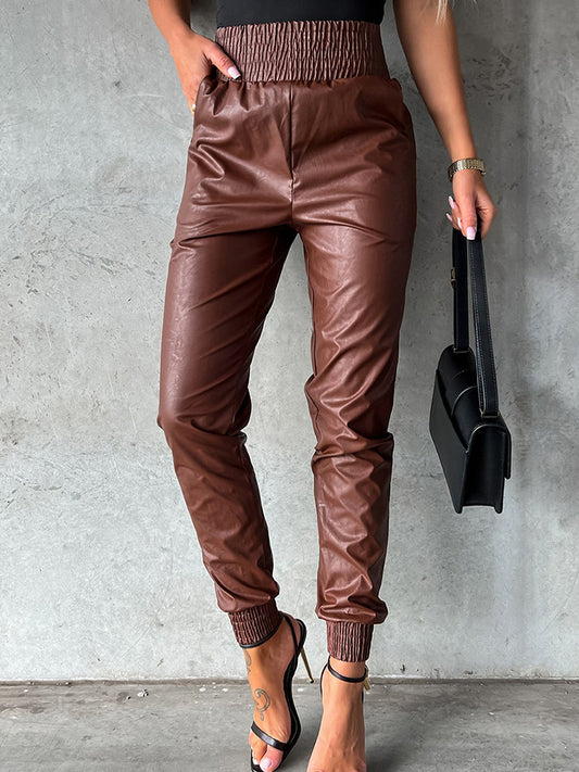 Top of the World Leather joggers